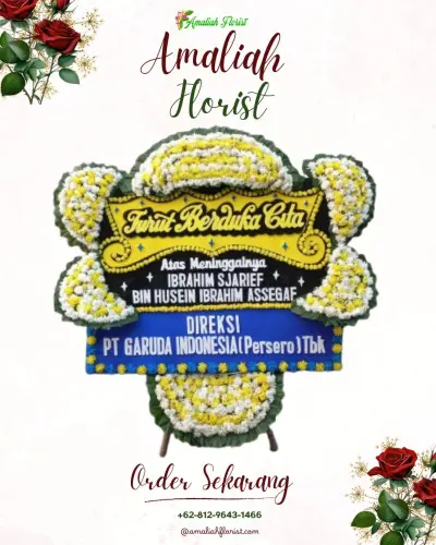 Papan Bunga Duka di Grand Pasundan Convention Hotel